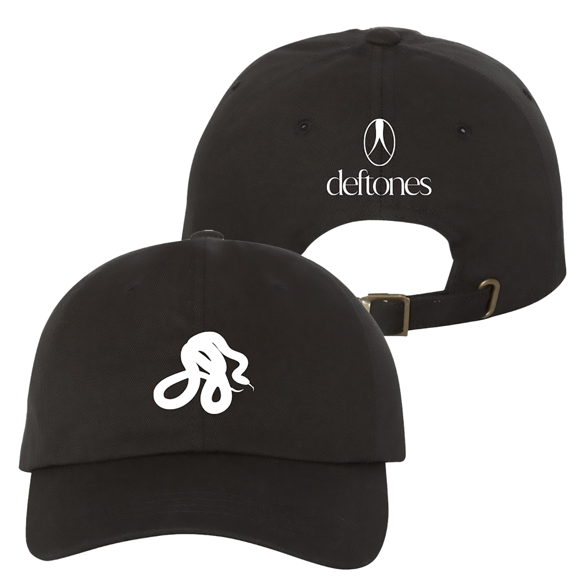 snake casquette brodée